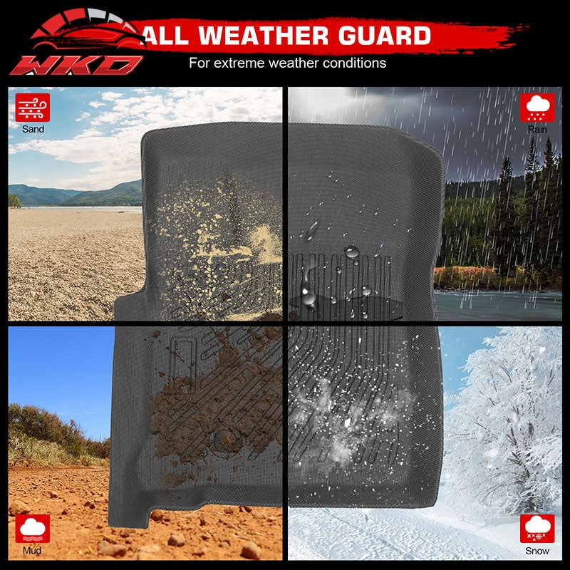 Fits 99¨C07 F-250 F-350 F-450 Super Duty Extended Cab Anti-Slip Floor Mats Carpet