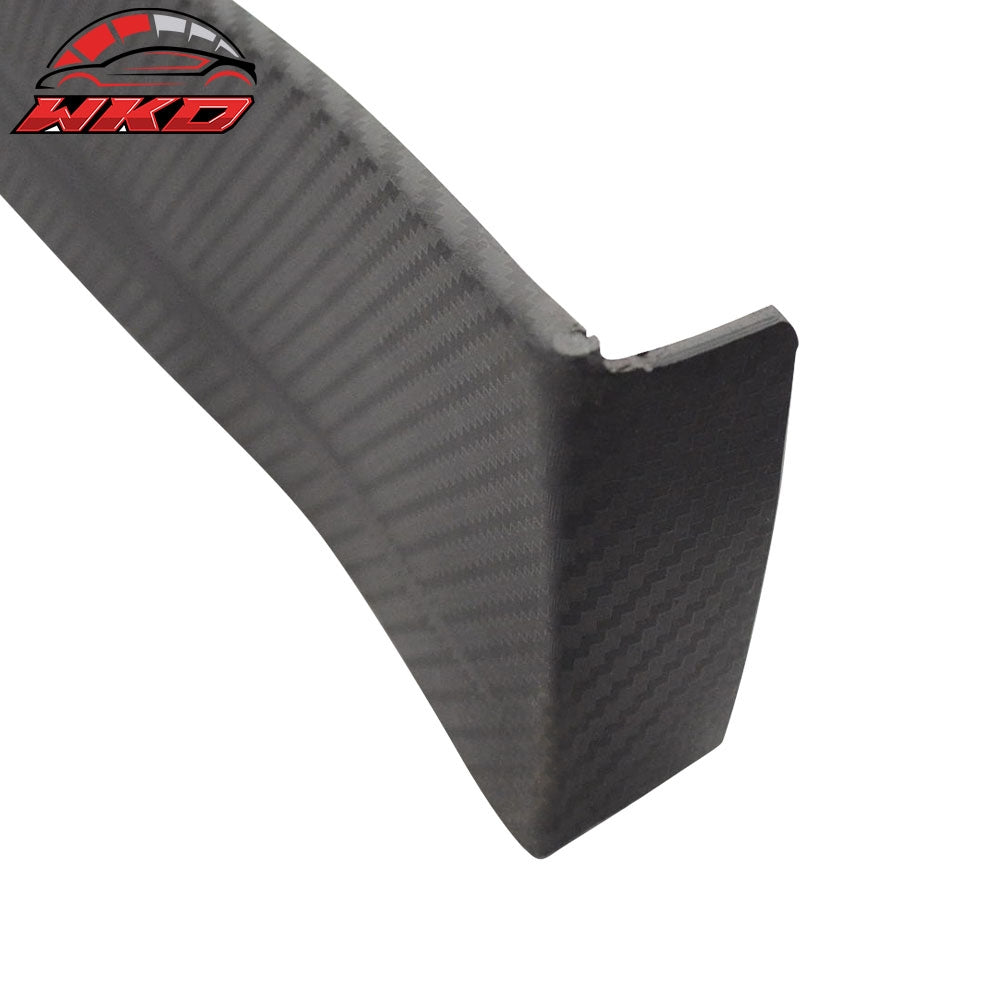 Fits 06-07 Honda Accord 2DR Coupe HC1 Style Front Bumper Lip Carbon Fiber Print