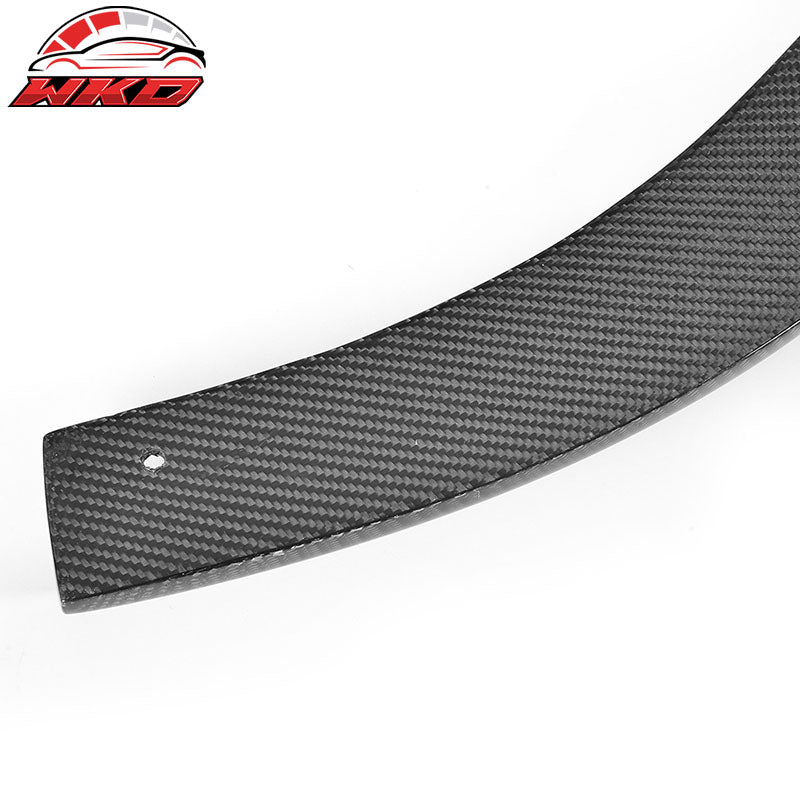Fits 16-18 Audi A6 S6 C7 S-Line Carbon Fiber Front Bumper Lip