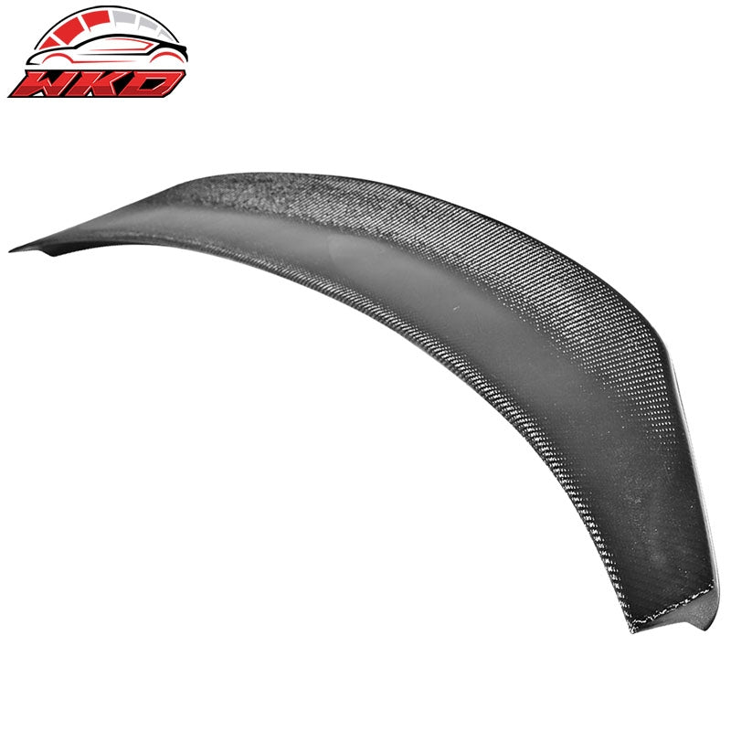 Fits 18-23 Audi A5 Hatchback C Style Rear Trunk Spoiler Wing Matte Carbon Fiber