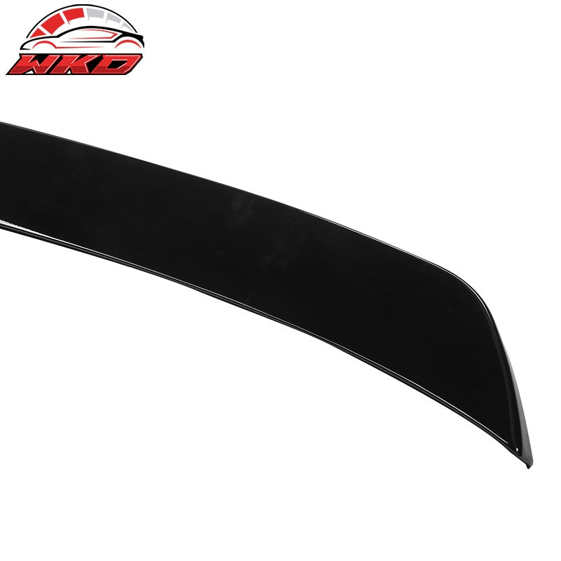 Fits 18-25 Audi SQ5 Q5 PHEV DuckBill ABS Add-on Trunk Spoiler Lip - Gloss Black