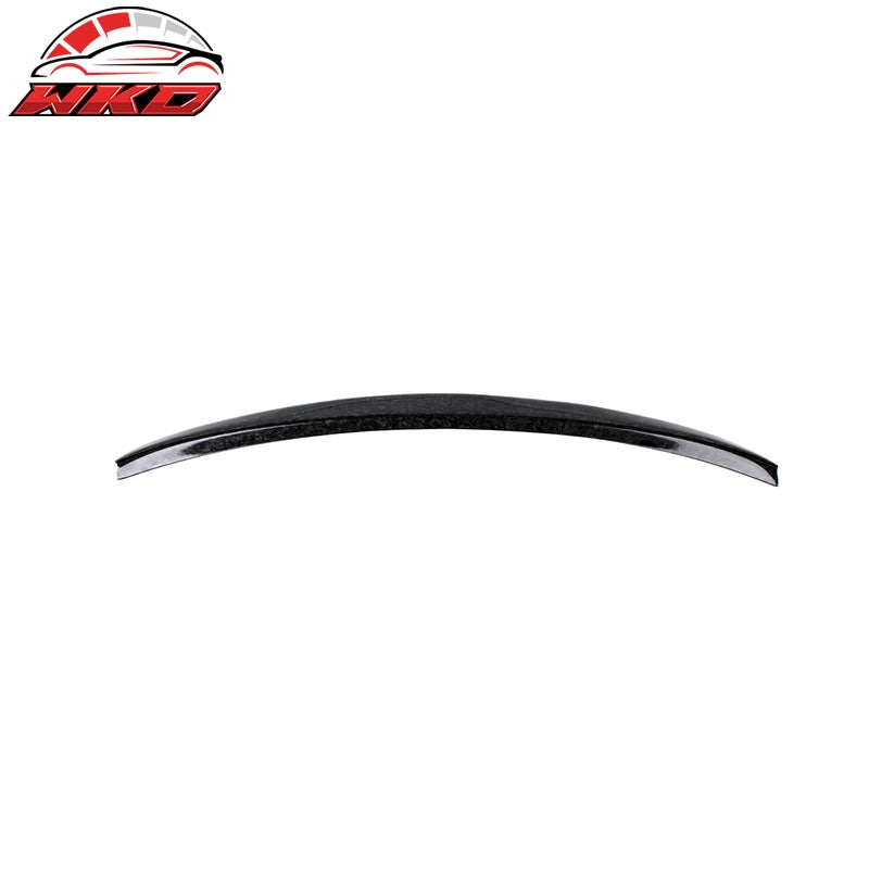 Fits 17-25 Audi A4 B9 S4 Style Trunk Spoiler Forged Carbon Fiber