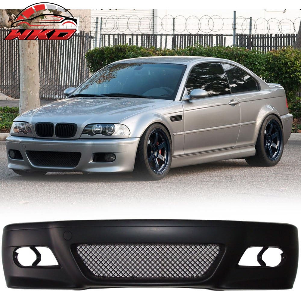 Fits 99-06 BMW 3 Series E46 2Dr M3 Style Front Bumper Cover Conversion Kits PP