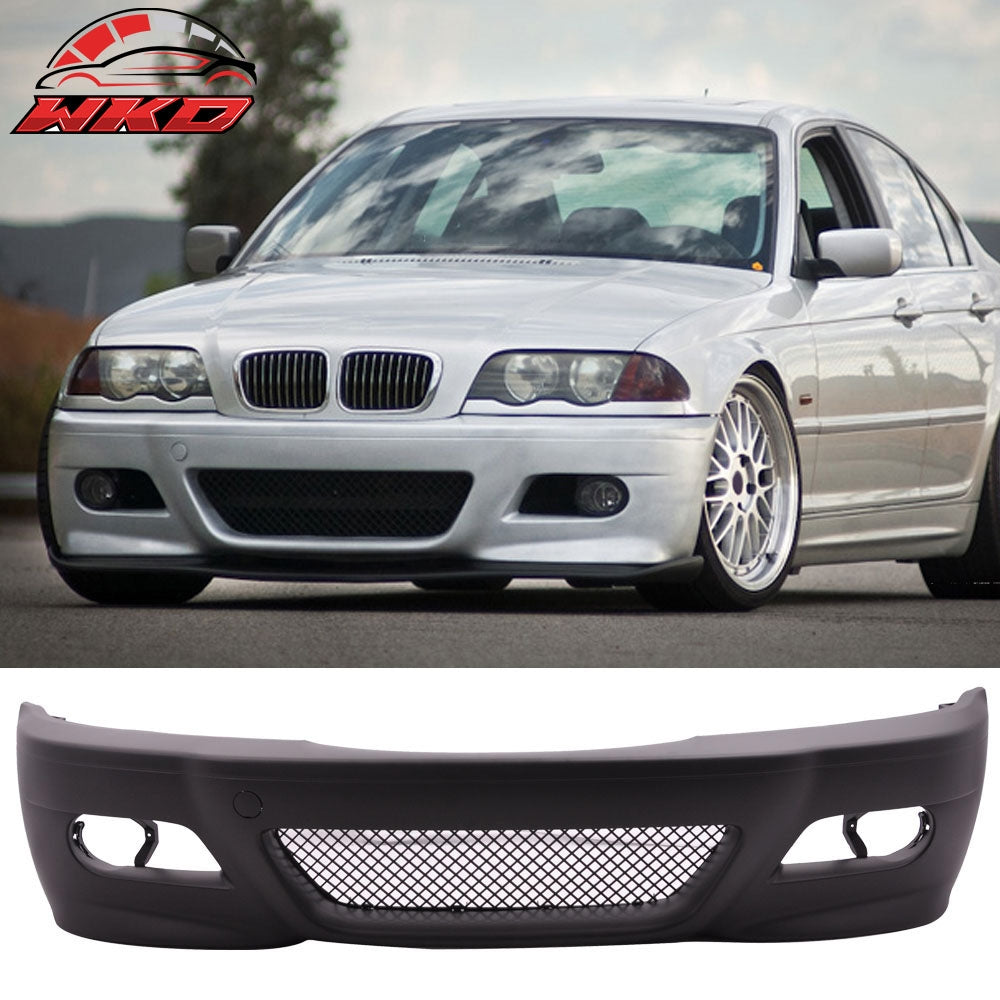 Fits 99-06 BMW 3 Series E46 Sedan M3 Style Front Bumper Cover Conversion Kits PP