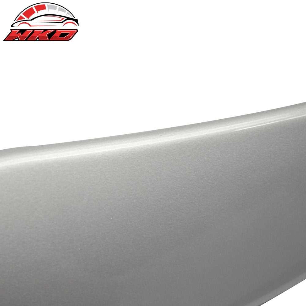 Fits 06-11 BMW E90 3-Series Sedan Headlight Eyebrows Eyelid Painted #354 Silver