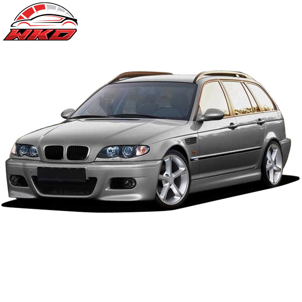 Fits 98-02 BMW E46 M3 Style Metal Fenders With Chrome Side Vent
