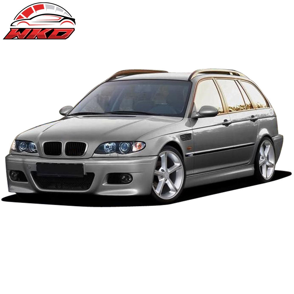 Fits 98-02 BMW E46 M3 Style Metal Fenders With Chrome Side Vent
