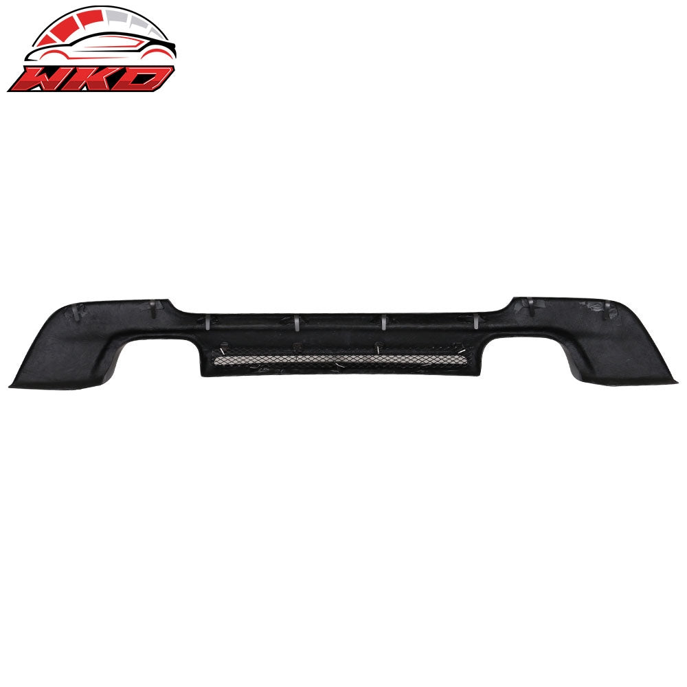 Fits 07-13 BMW 3-Series E92 MSport HM Style Rear Bumper Diffuser Carbon Fiber CF