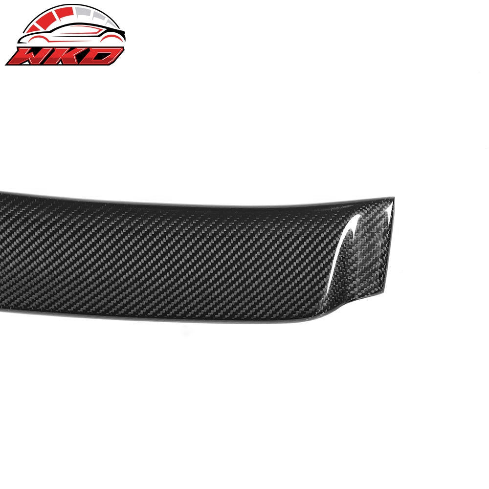 Fits 19-25 BMW G20 3-Series/G80 M3 IKON Style Roof Spoiler Carbon Fiber