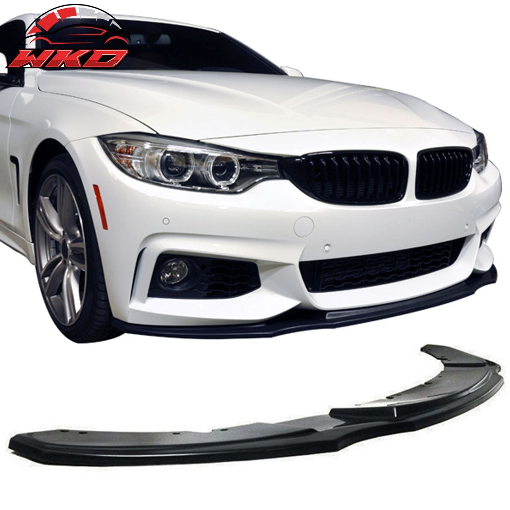 Fits 14-20 BMW F32 F33 F36 4-Series MSports RG Front Bumper Lip Spoiler- PU