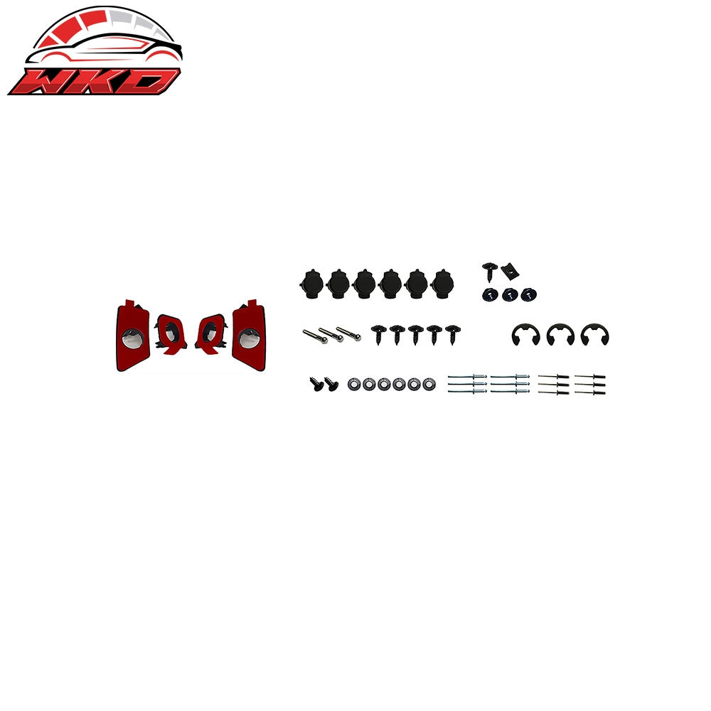 For 17-20 BMW G30 G31 5-Series CS Style Front Bumper Cover Conversion W/ 3PC Lip