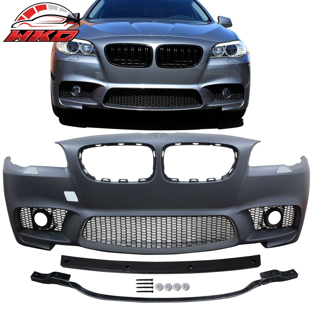 Wholesale 14-16 BMW F10 LCI M5 Style Front Bumper Conversion Kits W/ Foglight Cover - Wikond Auto