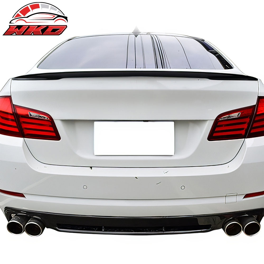 Fits 11-16 BMW 5-Series F10 Sedan Performance Style Trunk Spoiler Painted #A90