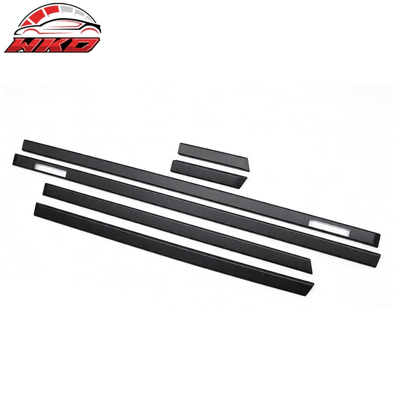 Fits 96-03 BMW E39 5-Series M3 Style Door Side Body Guard Moulding Trim 6PCS