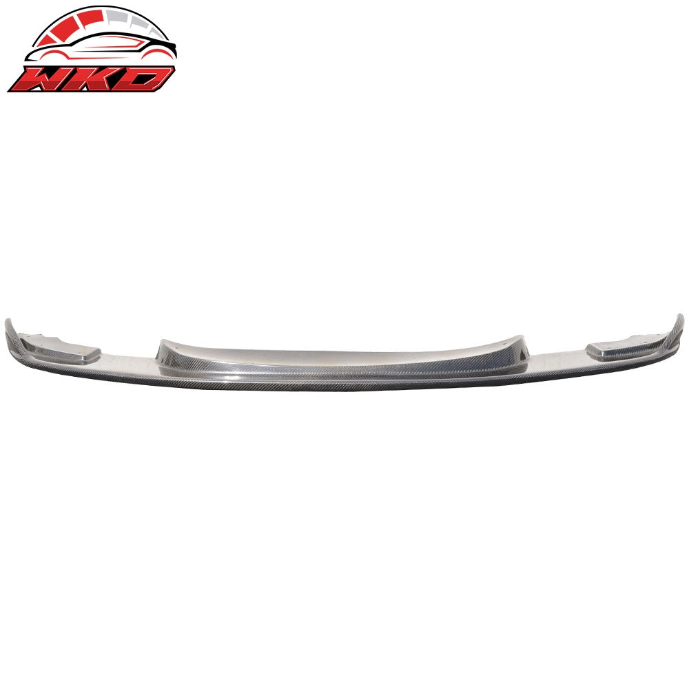 Fits 06-11 BMW E90 H Style Carbon Fiber Aftermarket M Bumper Front Bumper Lip