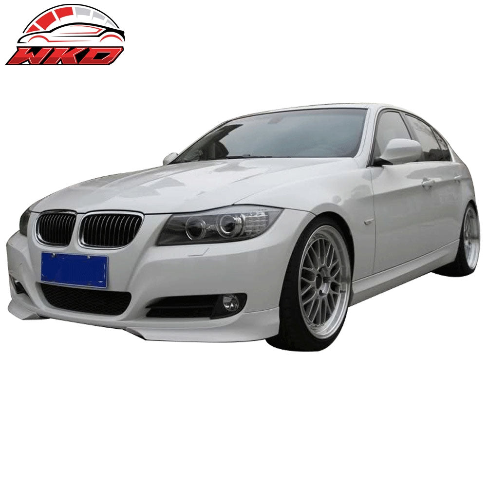 Fits 09-11 E90 LCI OE Painted #381 Lemans Blue Metallic PP Front Splitter
