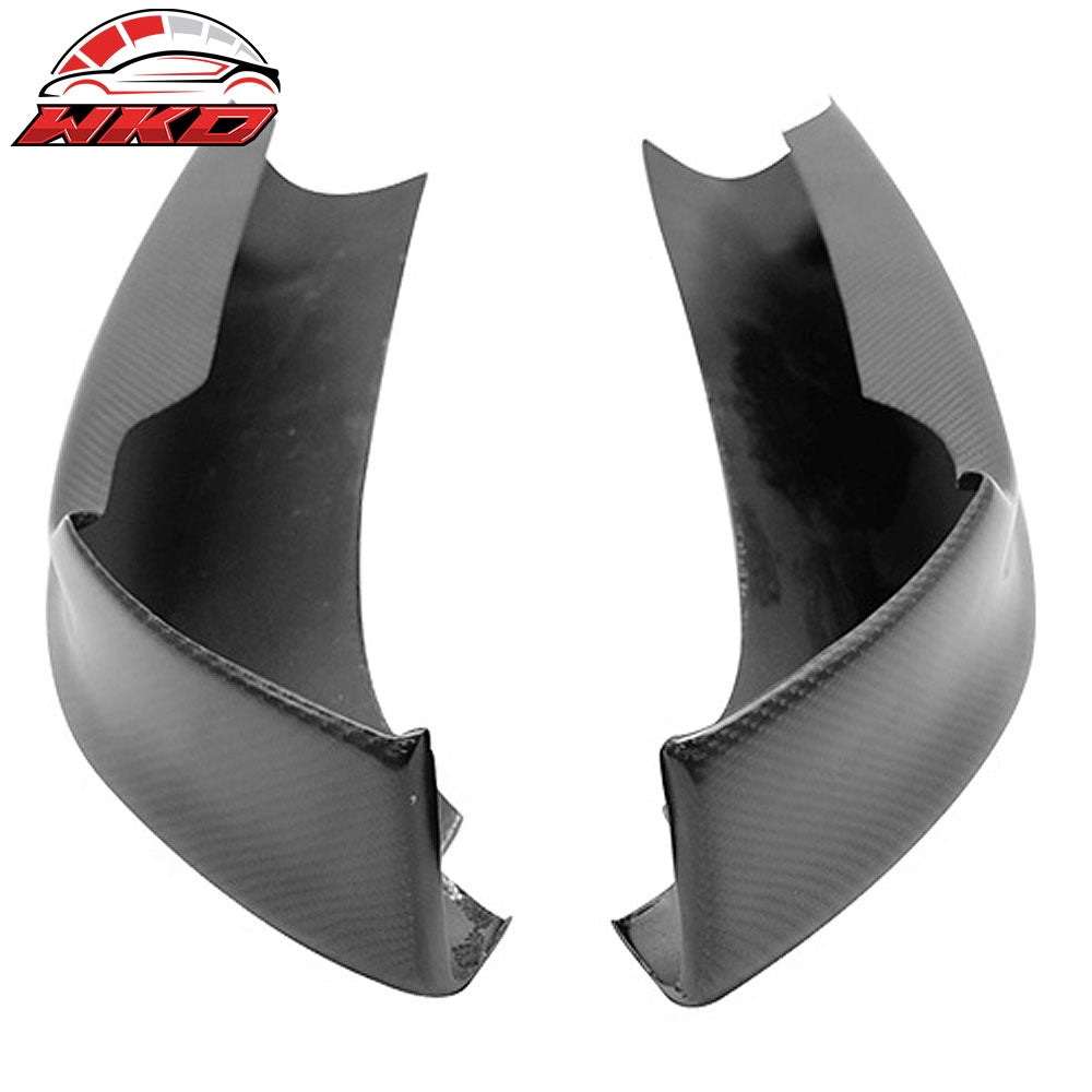 Fits 05-08 BMW E90 3-Series OE Style Front Bumper Lip Chin Splitter Carbon Fiber