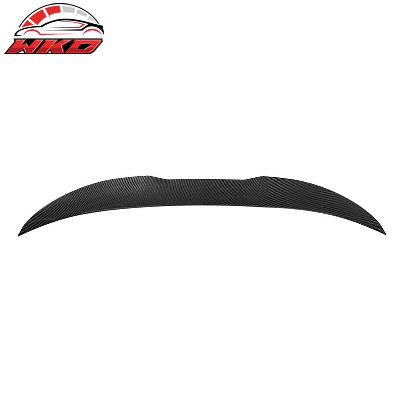 Fits 12-18 BMW F30 3-Series F80 M3 Sedan PSM Trunk Spoiler Carbon Fiber Print