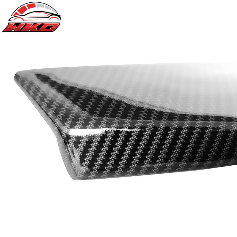 Fits 21-26 BMW G22 430i G82 M4 PSM Style Rear Trunk Spoiler Carbon Fiber Print