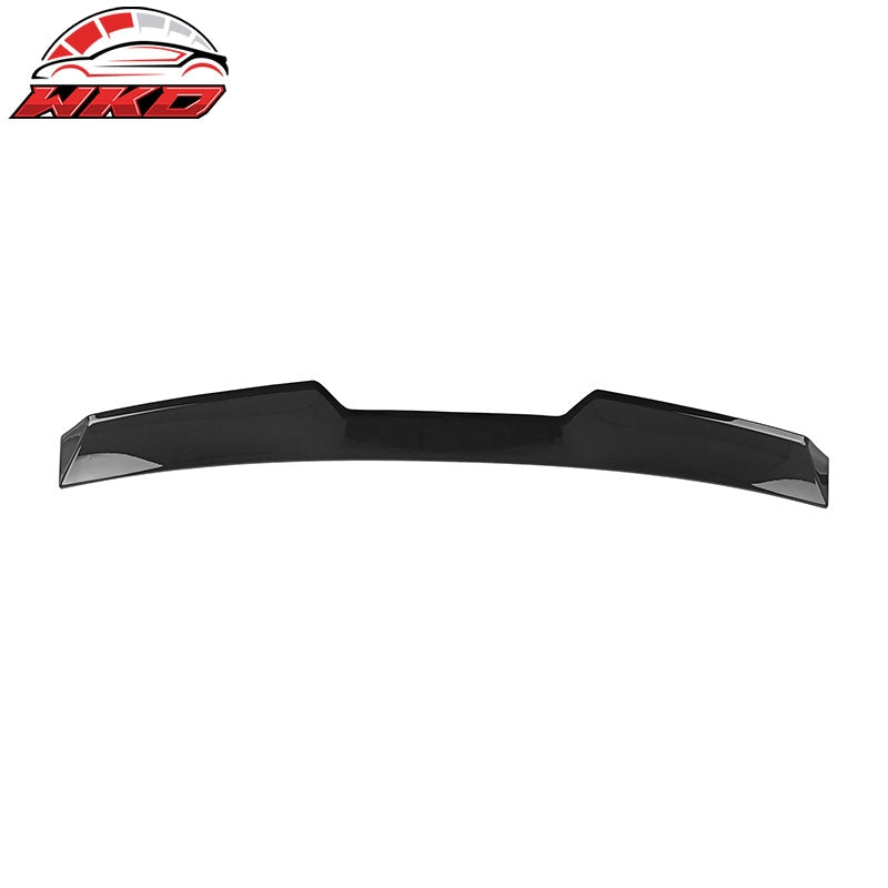 Fits 22-26 BMW G26 4-Series Gran Coupe & i4 V Style Roof Spoiler Gloss Black