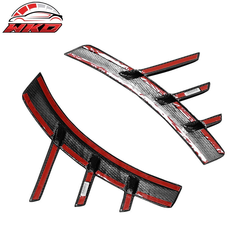 For 23-26 BMW G87 M2 Rear Side Fender Spats M Performance Style Carbon Fiber Fin