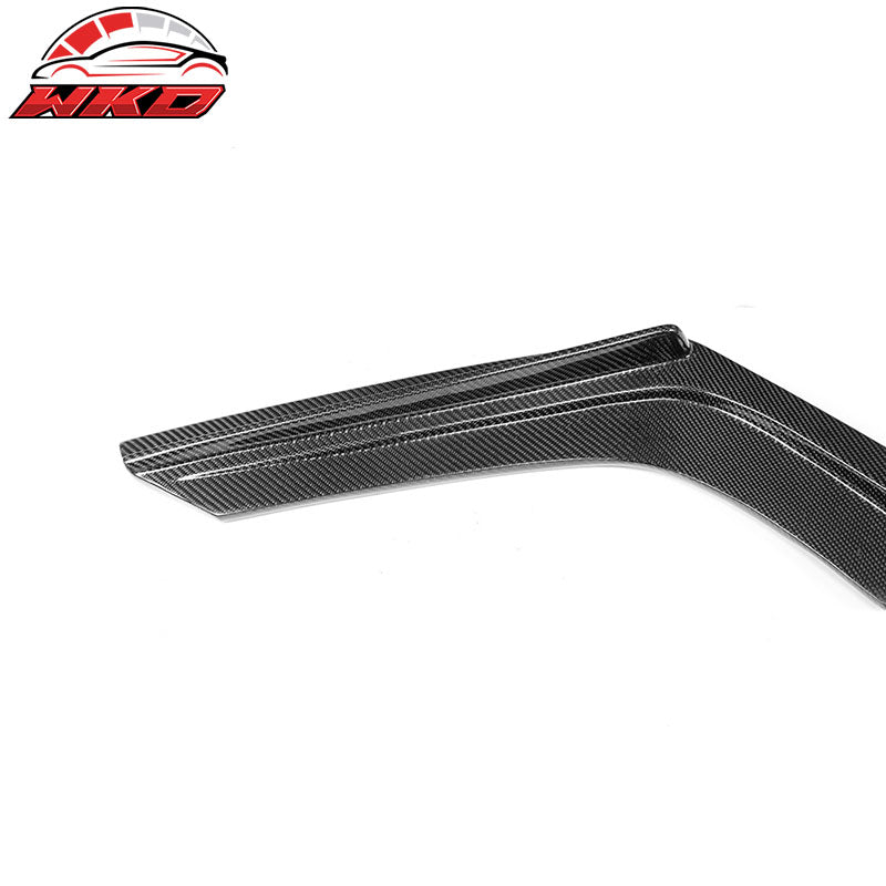 Fits 15-20 BMW M3 F80 M4 F82 F83 V Style Rear Bumper Diffuser Carbon Fiber CF