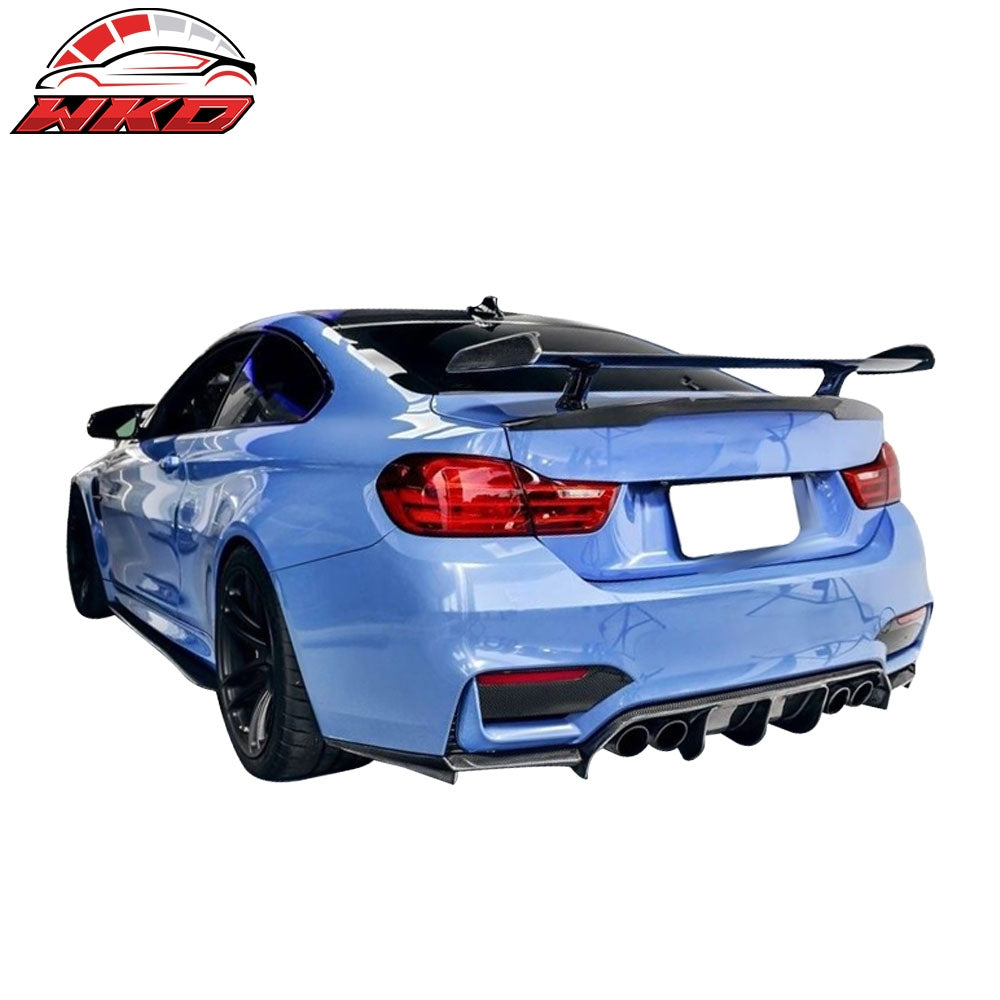 Fits 15-21 BMW F80 M3 F82 F83 M4 F87 M2 F30 M-Performance Style Trunk Spoiler CF