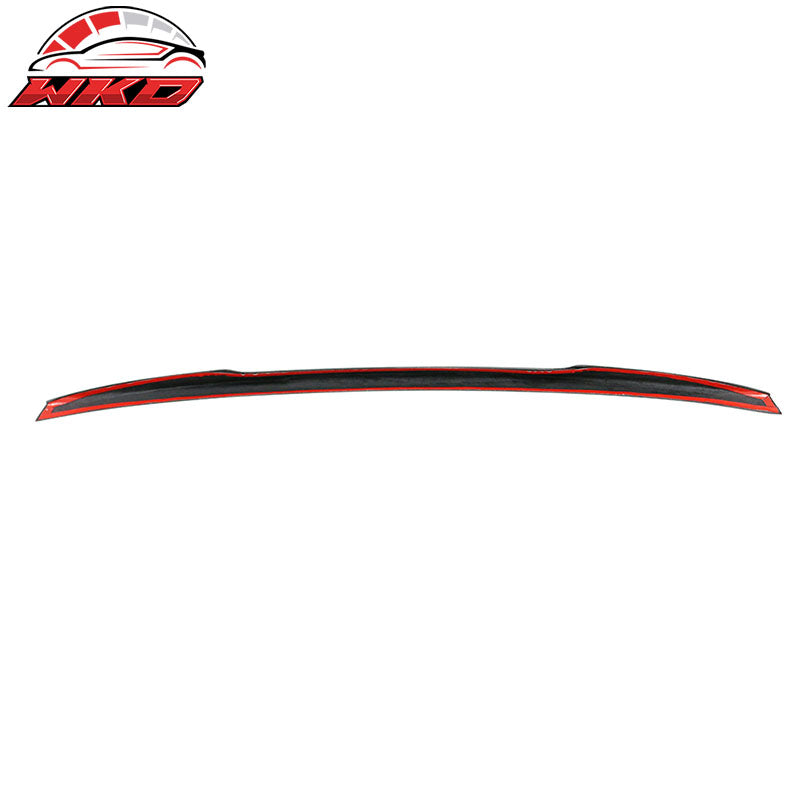 Fits 15-20 BMW F82 M4 V Style Trunk Spoiler Forged Carbon Fiber