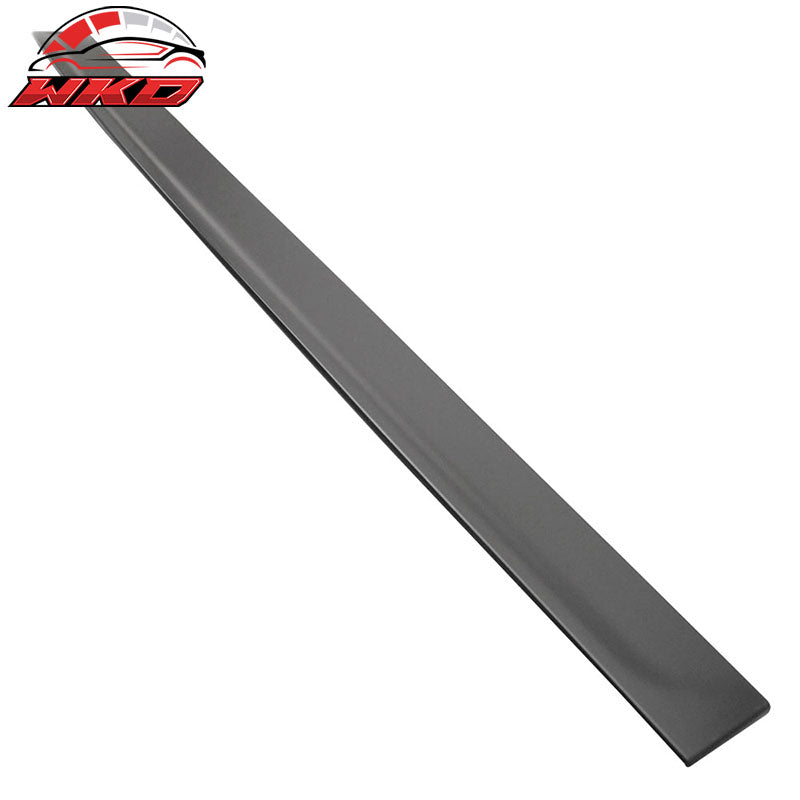 Fits 11-16 BMW F10 5 Series Sedan 3D Style Rear Roof Spoiler ABS Unpainted Black