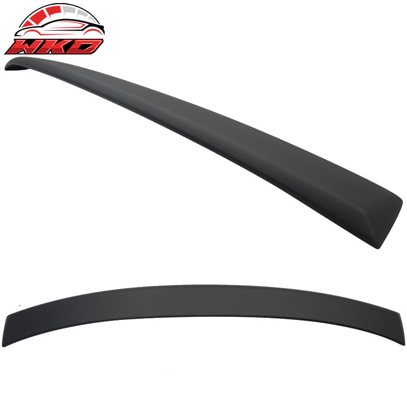Fits 92-98 BMW E36 3 Series 4Dr AC Style Matte Black Roof Spoiler