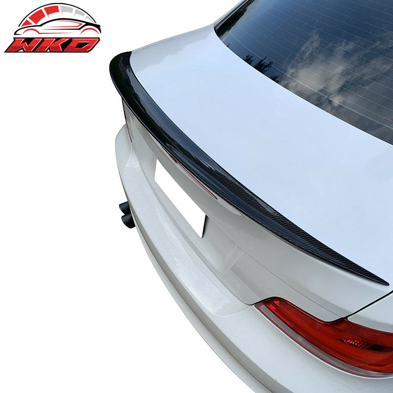 Fits 07-13 BMW 1 Series E82 Coupe Performance Style Carbon Fiber Trunk Spoiler