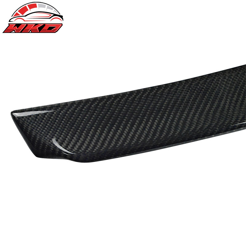 Fits 99-05 BMW E46 3 Series Sedan Ikon Style Trunk Spoiler - Matte Carbon Fiber