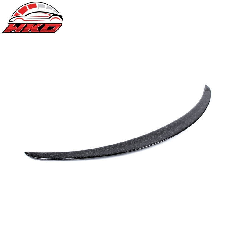 For 08-14 Benz C Class W204 AMG Trunk Spoiler Forged Carbon Fiber