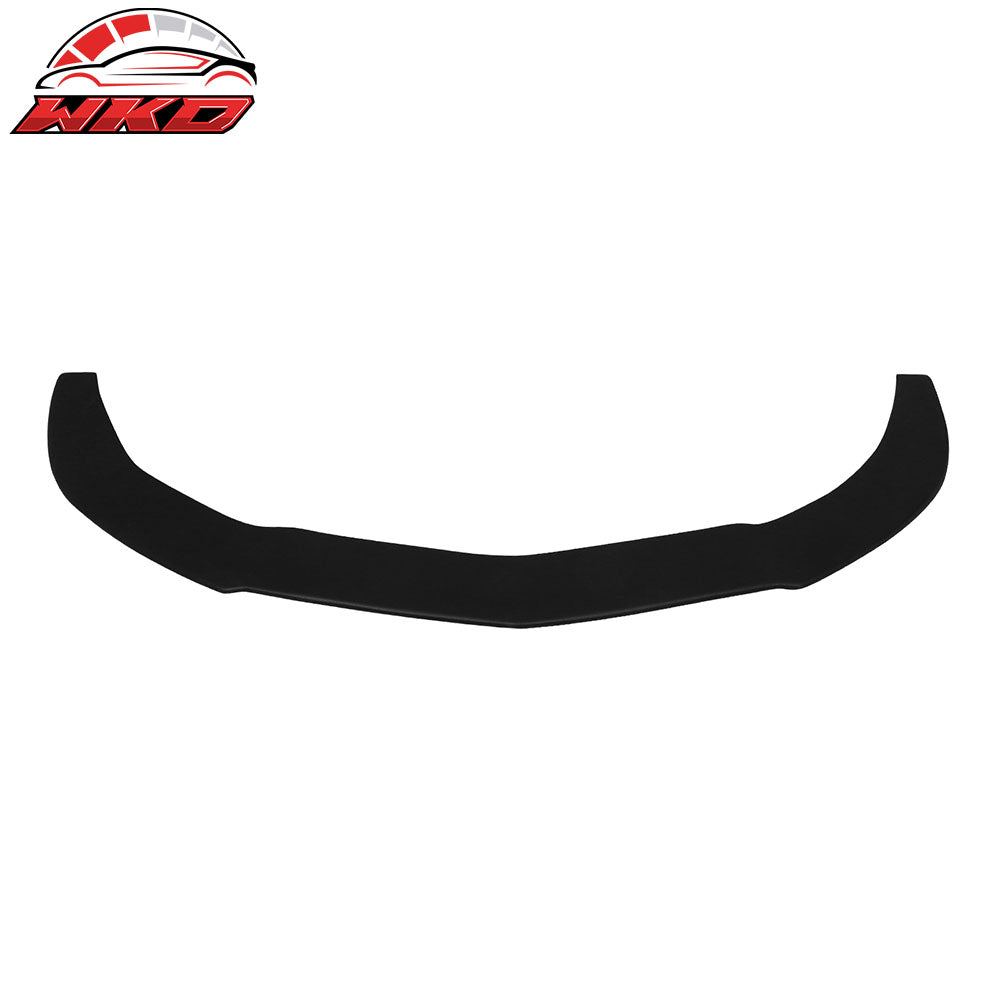Fits 14-18 Benz C117 CLA Front Bumper Lip Textured Matte Black