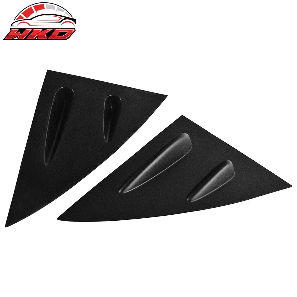 Fits 14-19 Benz W117 C117 CLS-Class 4Dr Side Window Louvers Cover Trim Unpainted