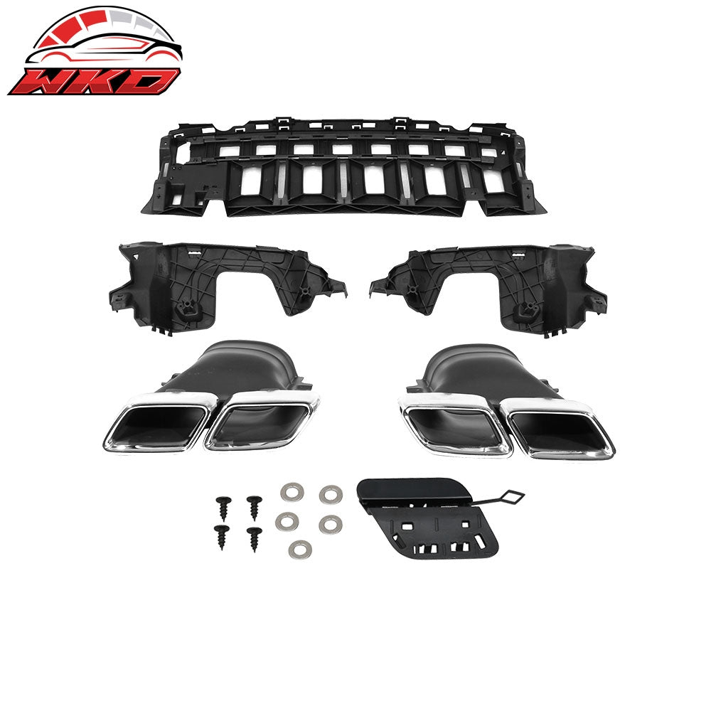 Fits 17-18 Benz E-Class W213 Rear Diffuser Kit Unpainted PP