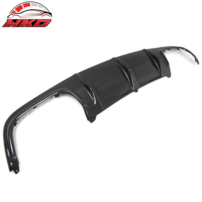 Fits 08-11 Benz C Class W204 C63 AMG Rear Bumper Diffuser - Carbon Fiber (CF)