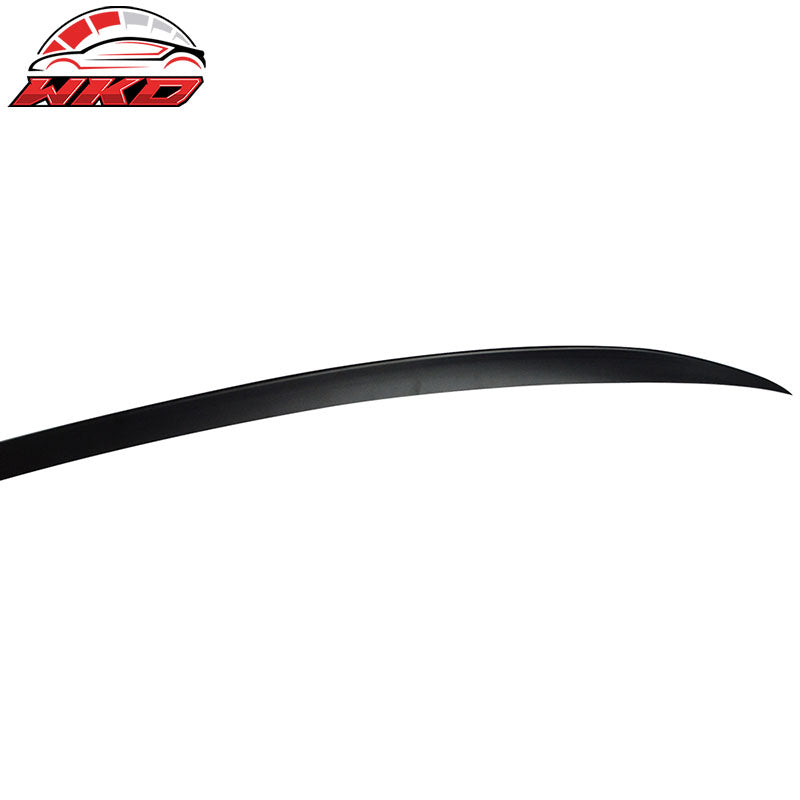 Fits 15-21 Benz W205 C Class Sedan OE Style Rear Trunk Spoiler Lip ABS Unpainted