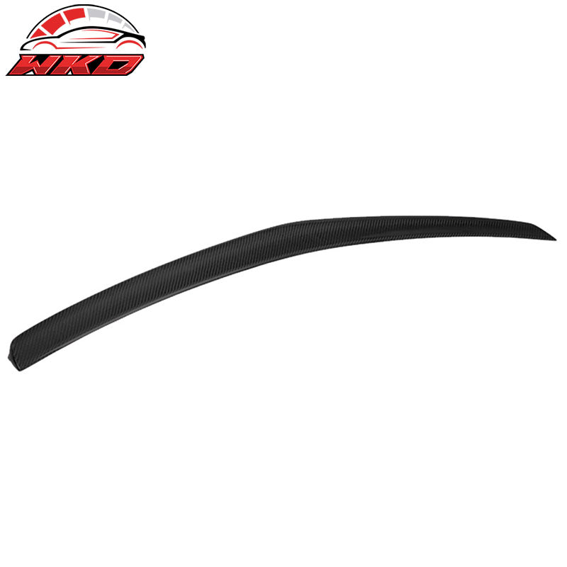 Fits 10-16 Benz E-Class W212 Sedan A Style Rear Trunk Spoiler Matte Carbon Fiber