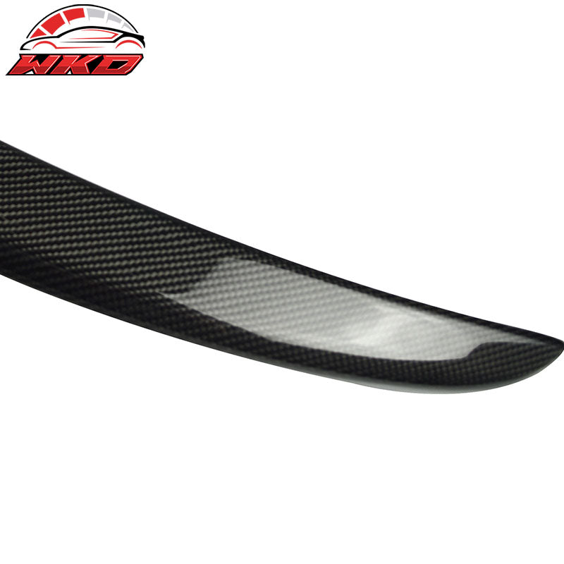 Fits 15-21 Benz W205 C Class Coupe AMG Style Trunk Spoiler Matte Carbon Fiber CF