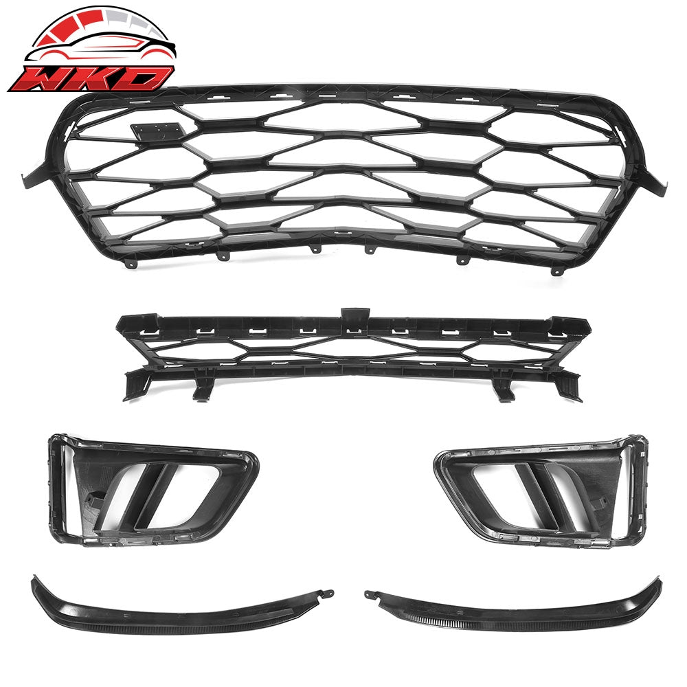 Fits 19-24 Chevy Camaro LS LT1 Unpainted ZL1 Style Front Bumper Cover Conversion