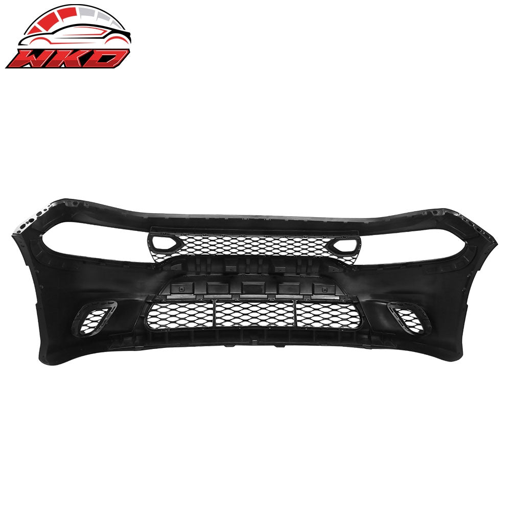 Fits 15-23 Charger SXT RT 19 SRT Hellcat Bumper Conversion W/ Fascia Applique PP