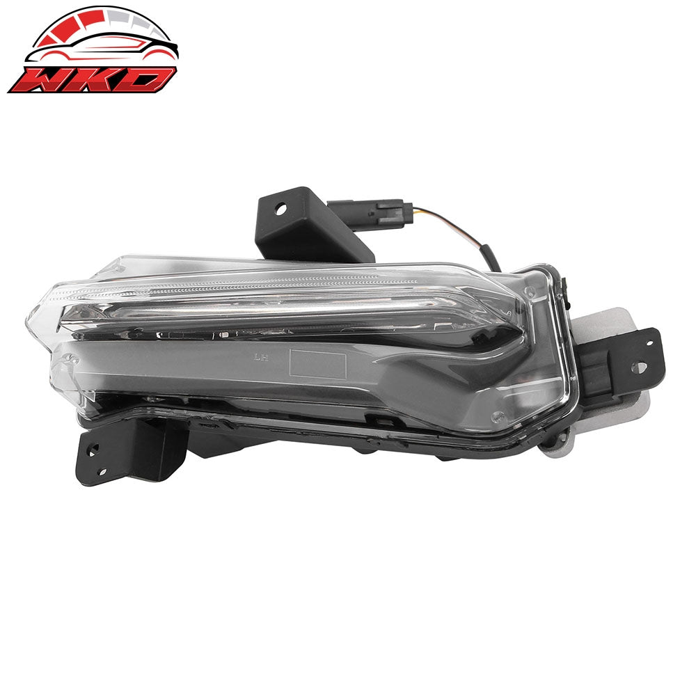 Fits 19-24 Camaro SS PP Front Bumper Cover Conversion DRL Carbon Fiber Print Lip