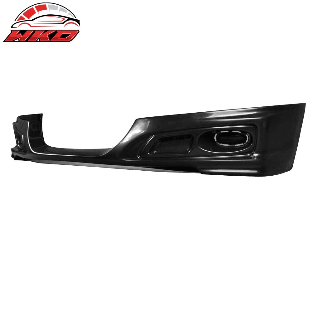 Mugen ABS Front Bumper Lip Spoiler Fits 11-12 Honda CRZ CR-Z 2Dr & Fog Covers