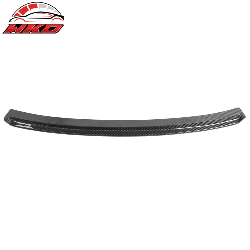 Fits 20-2026 Cadillac CT5 IKON Style Carbon Fiber Window Rear Roof Spoiler Wing
