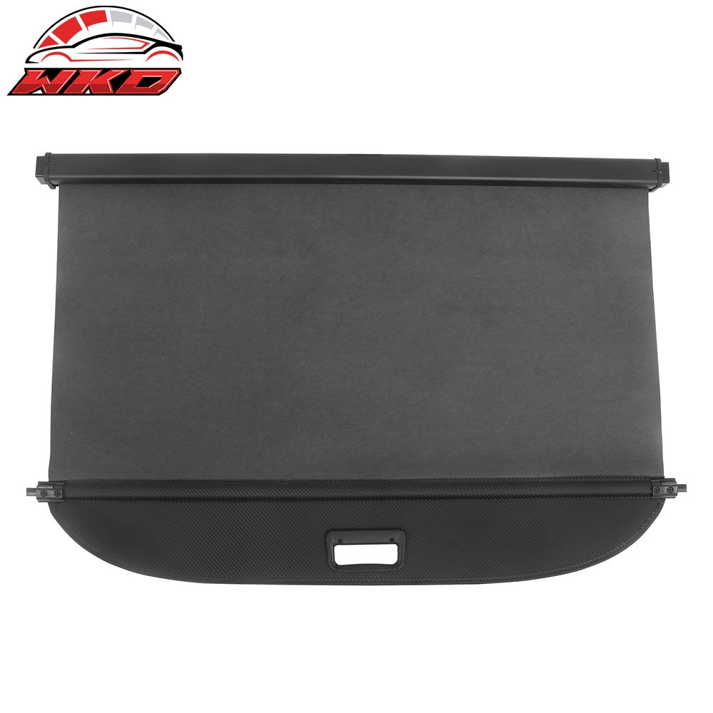 Fits 19-25 Cadillac XT4 Retractable Rear Trunk Cargo Cover Carbon Fiber Print