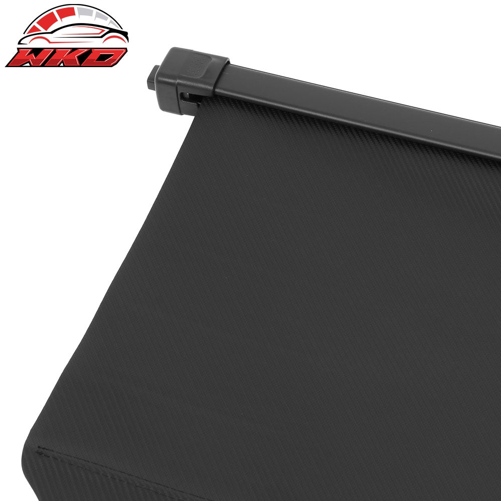 Fits 20-25 Cadillac XT6 Retractable Rear Trunk Cargo Cover Carbon Fiber Print