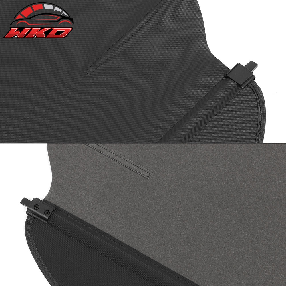 Fits 22-26 Genesis GV70 Cargo Cover Black Retractable Rear Trunk Luggage Shield