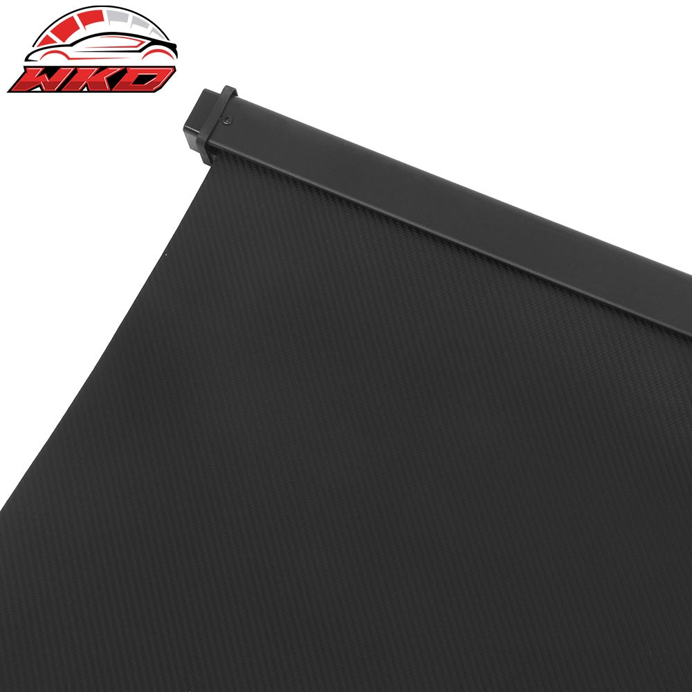 Fits 20-25 Lincoln Corsair Retractable Rear Trunk Cargo Cover Carbon Fiber Print