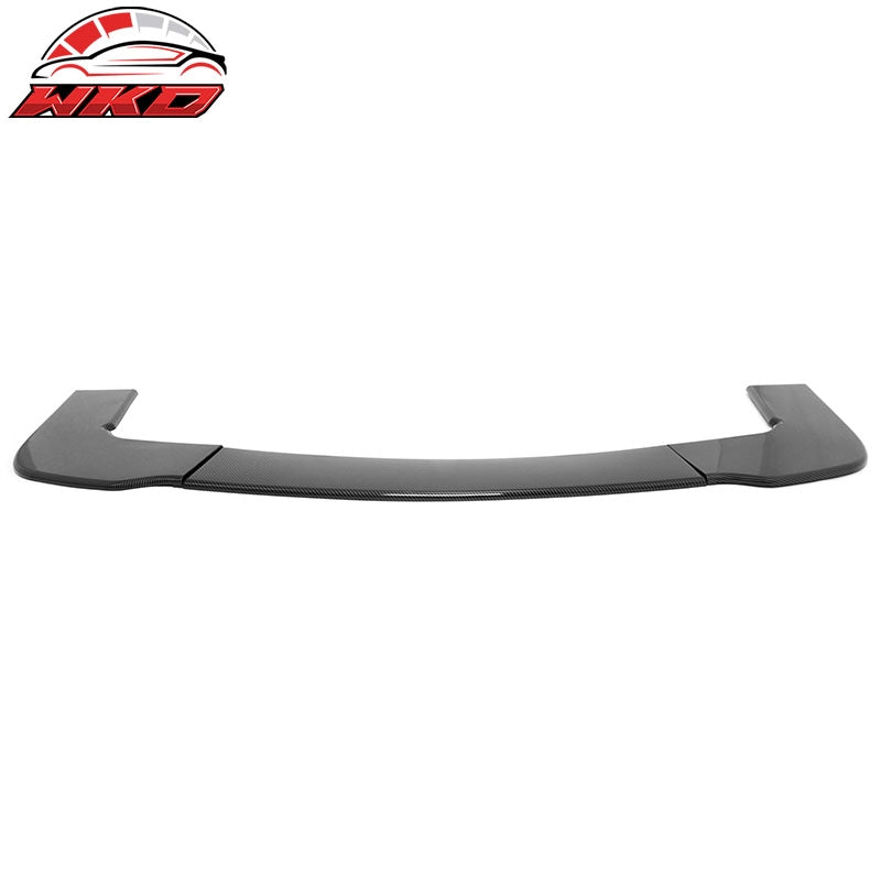 Wholesale For 15-23 Challenger Hellcat PP Front Bumper Lip Chin Spolier Carbon Fiber Print - Wikond Auto